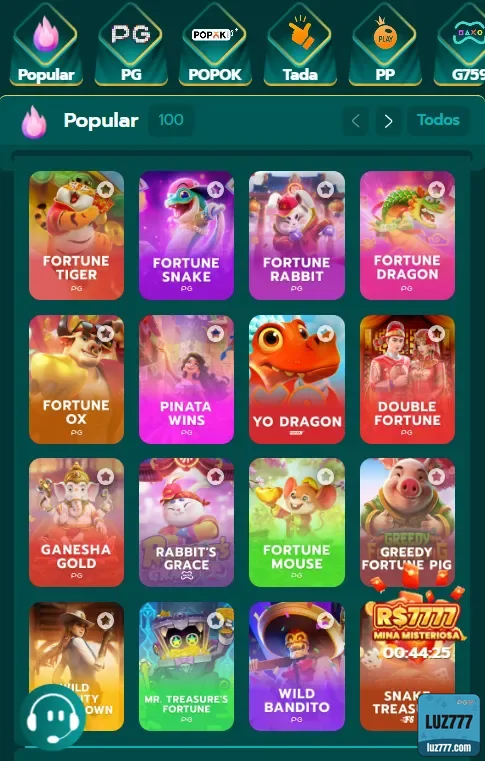 luz777 - explorar os melhores jogos de mesa - Gates of Olympus