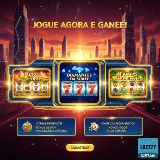luz777 - confiável plataforma de jogos - Cadastro e Ganhe